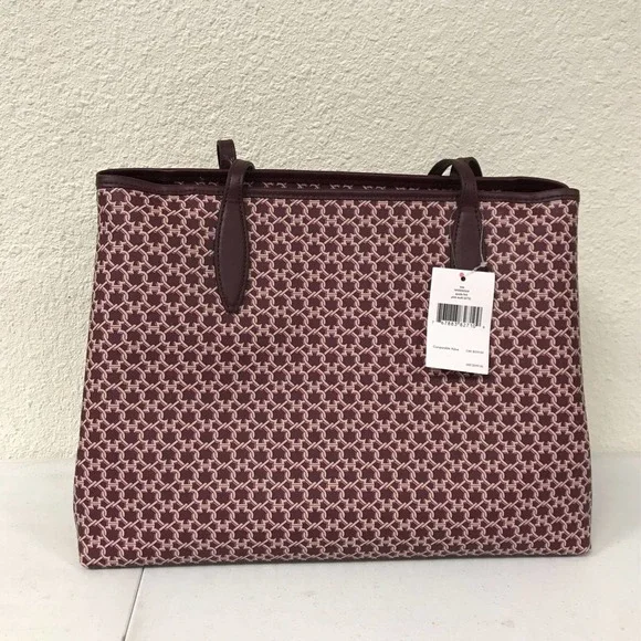 Kate Spade New York Link Tote Bag Pink - Picture 4 of 10